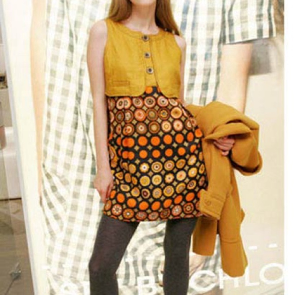 Retro designer dress